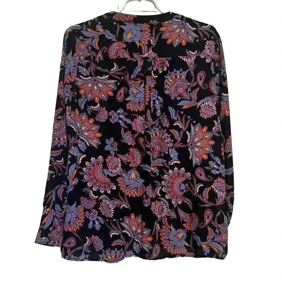 A Pea In The Pod - Maternity Nursing Blouse -Paisley size Small/Petite CH - Picture 4 of 8